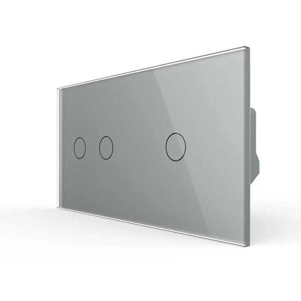Livolo | Grijs | 2+1 | Aan/Uit | Schakelaar | Smart Home Livolo Nederland B.V.