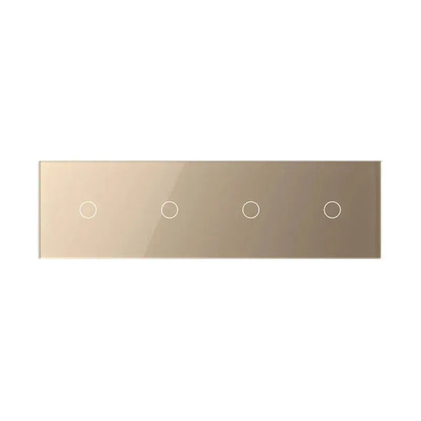 Livolo | Goud | 1+1+1+1 | Dimmer | Wisselschakelaar | Smart Home Livolo Nederland B.V.