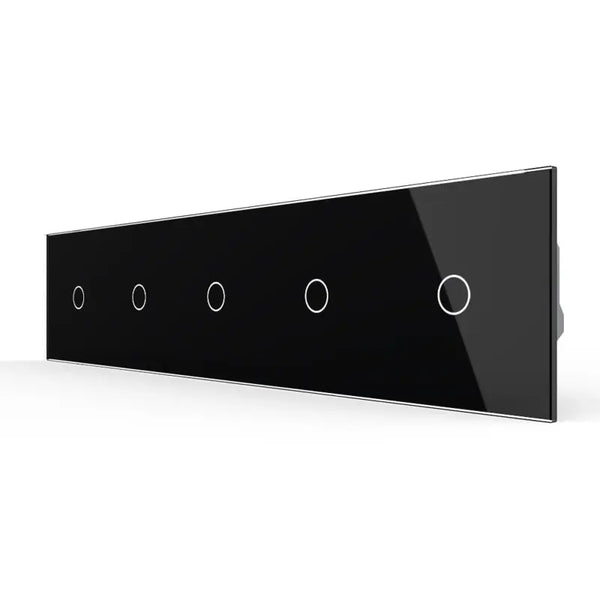 Livolo | Zwart | 1+1+1+1+1 | Dimmer | Schakelaar | Smart Home Livolo Nederland B.V.