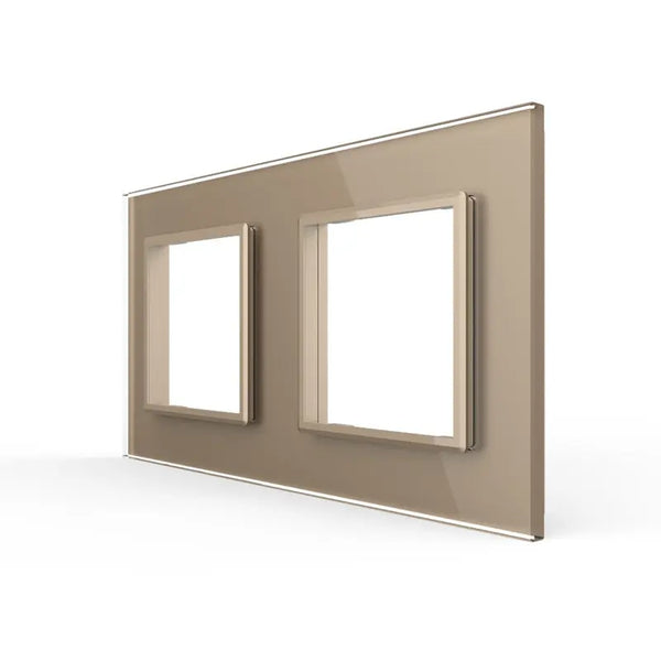 Livolo | Goud | SR+SR | Glasplaat Livolo Nederland B.V.