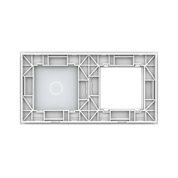 Livolo | Wit | SR+1 | Glasplaat | Combinatie Livolo Nederland B.V.