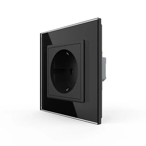 Livolo | Zwart | SR | Wandcontactdoos Livolo Nederland B.V.