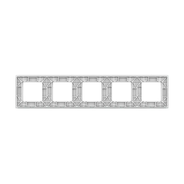 Livolo | Wit | SR+SR+SR+SR+SR | Glasplaat Livolo Nederland B.V.