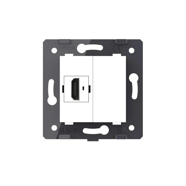 Livolo | Wit | SR | HDMI aansluiting | Blindplaat Livolo Nederland B.V.