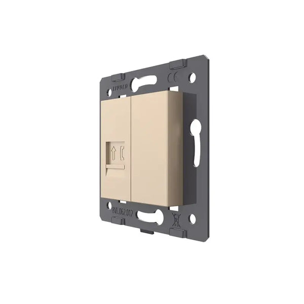 Livolo | Goud | SR | Telefoon | Blindplaat Livolo Nederland B.V.