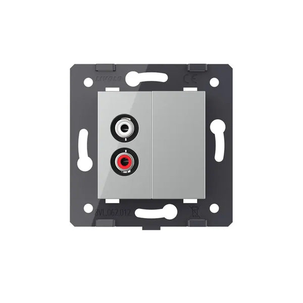Livolo | Grijs | SR | Audio | Blindplaat Livolo Nederland B.V.