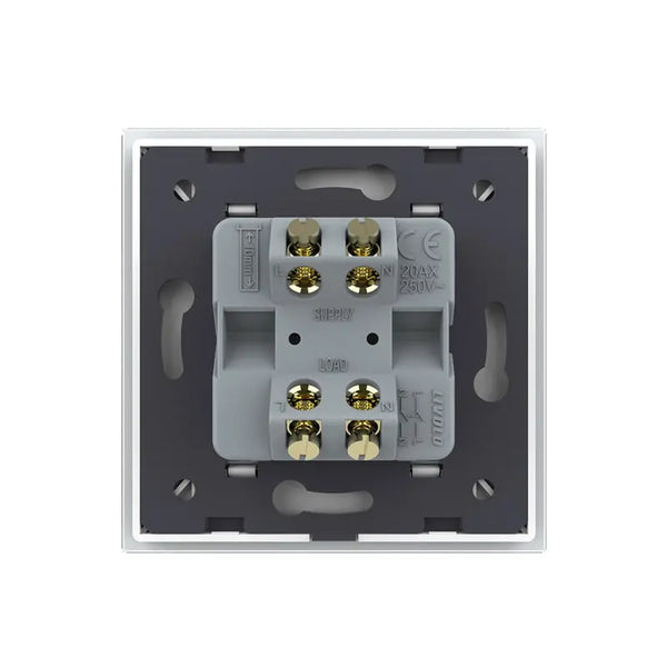 Livolo | Grijs | 1 | Module | Aan/Uit | Dubbelpolige schakelaar | 16A Livolo Nederland B.V.