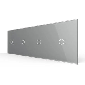 Livolo | Grijs | 1+1+1+1 | Dimmer | Schakelaar | Smart Home Livolo Nederland B.V.