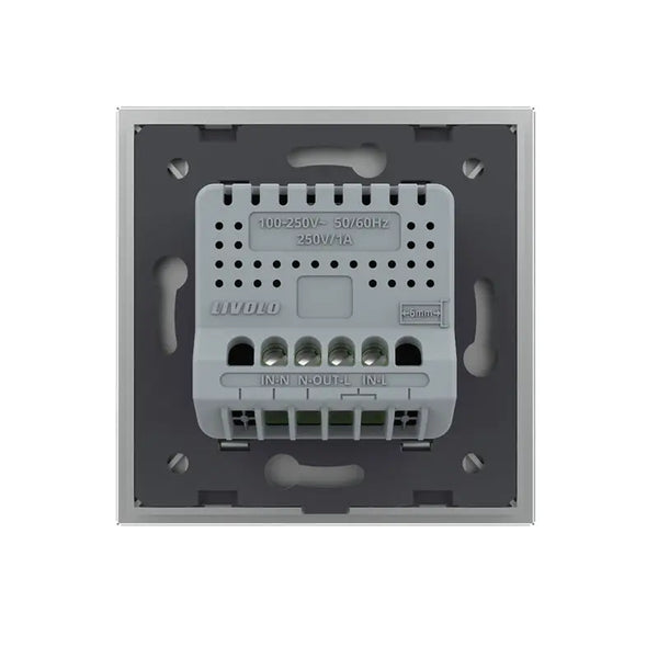 Livolo | Grijs | SR | Aan/Uit contactloos | Schakelaar Livolo Nederland B.V.