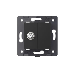 Livolo | Zwart | SR | Satelliet- Antenne | Blindplaat Livolo Nederland B.V.