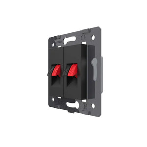 Livolo | Zwart | SR | Audio insteek | Audio insteek Livolo Nederland B.V.