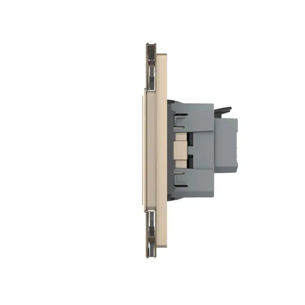 Livolo | Goud | SR+SR+SR | Wandcontactdoos Livolo Nederland B.V.