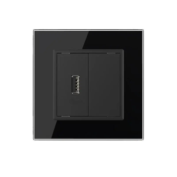 Livolo | Zwart | SR | Enkelvoudige USB oplader Livolo Nederland B.V.