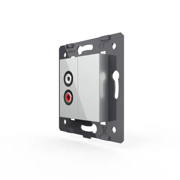 Livolo | Grijs | SR | Audio | Blindplaat Livolo Nederland B.V.