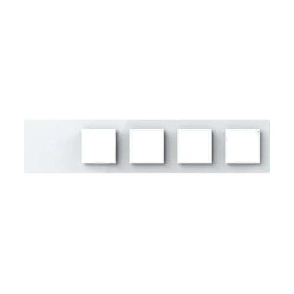 Livolo | Wit | 1+SR+SR+SR+SR | Glasplaat | Combinatie Livolo Nederland B.V.