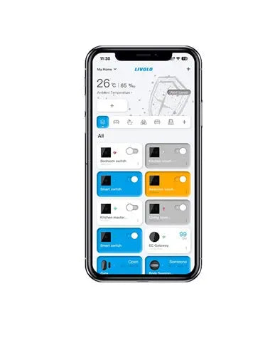 Livolo | 2 | Module | Aan/Uit | Wisselschakelaar | Wifi | Smart Home Livolo Nederland B.V.