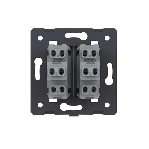 Livolo | Zwart | 2 | Module | Aan/Uit | Wipschakelaar Livolo Nederland B.V.