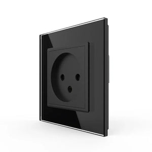 Livolo | Zwart | SR | Wandcontactdoos | Zonder randaarde Livolo Nederland B.V.