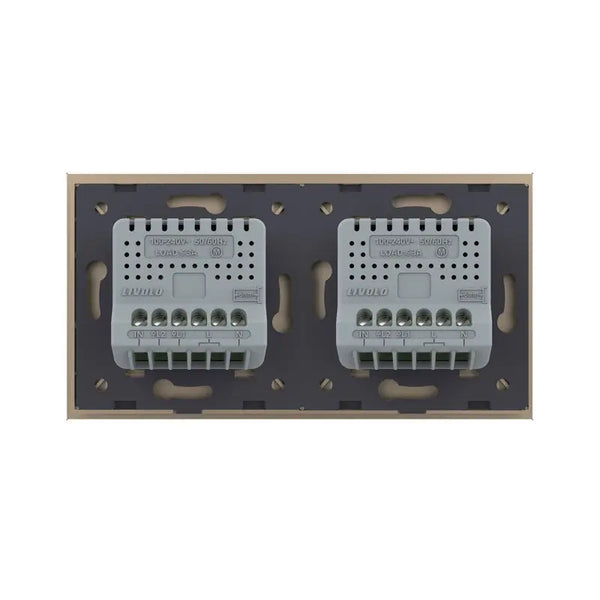 Livolo | Goud | 2+2 | Rolluik | Schakelaar Livolo Nederland B.V.