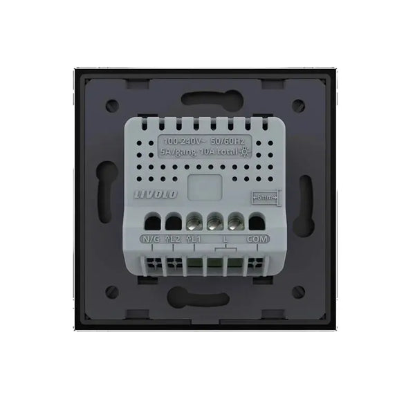 Livolo | Zwart | 1 | Dimmer | Schakelaar | Smart Home Livolo Nederland B.V.