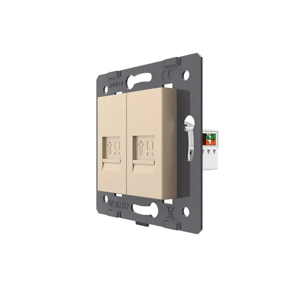 Livolo | Goud | SR | Netwerk Cat.6 | Netwerk Cat.6 Livolo Nederland B.V.