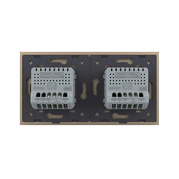 Livolo | Goud | 1+1 | Aan/Uit | Schakelaar | Smart Home Livolo Nederland B.V.