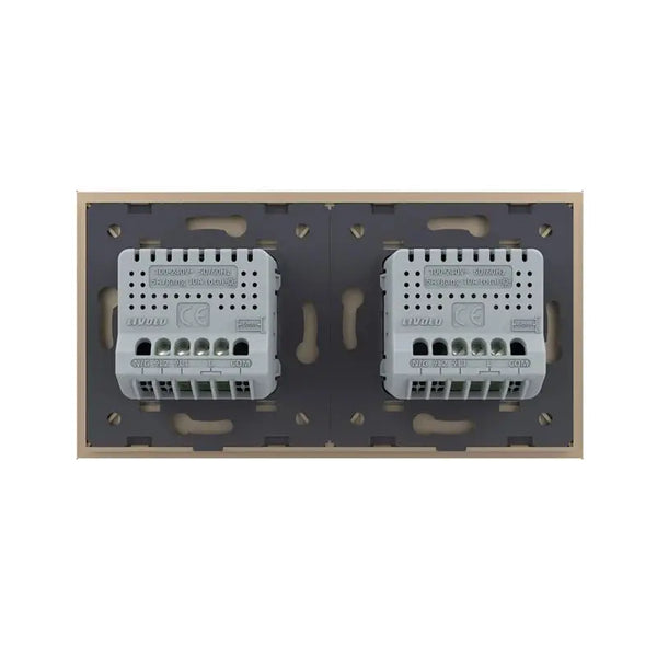 Livolo-schakelmateriaal-goud-touch-schakelaar