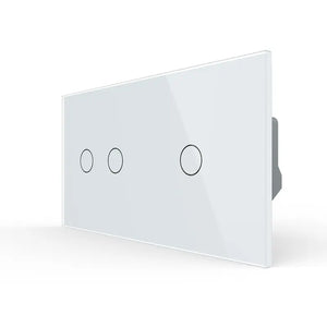 Livolo | Wit | 2+1 | Aan/Uit | Schakelaar | Smart Home Livolo Nederland B.V.