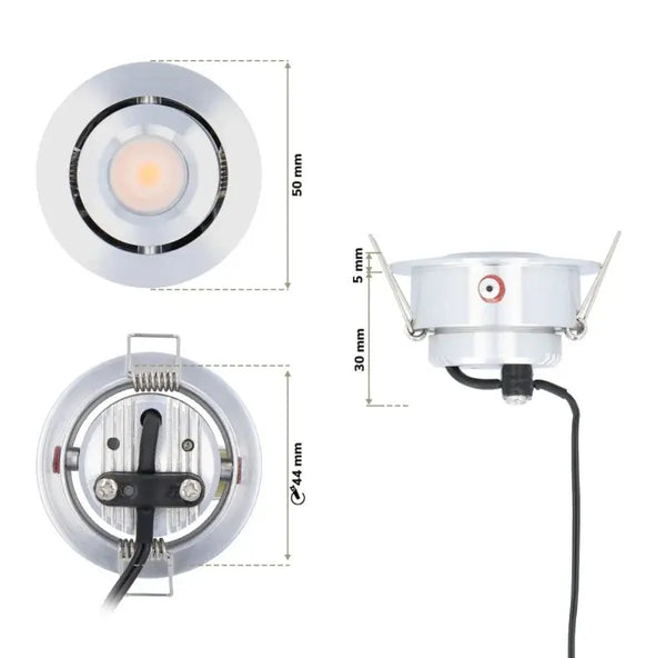 Complete Veranda Set | Deluxe 3 | Veranda verlichting 12V | Plug and Play | 8 Inbouwspots | Verstelbaar | Niet dimbaar Livolo Nederland B.V.