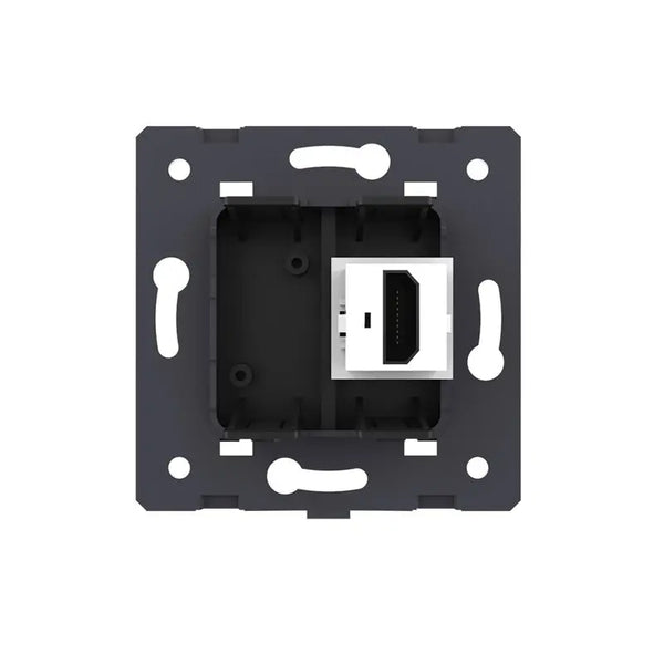 Livolo | Zwart | SR | HDMI aansluiting | Blindplaat Livolo Nederland B.V.