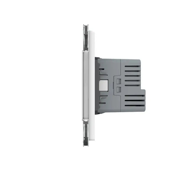 Livolo | Wit | SR+SR | Wandcontactdoos | Wandcontactdoos + USB-C oplader Livolo Nederland B.V.