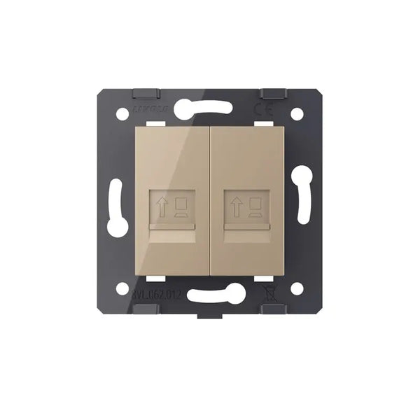 Livolo | Goud | SR | Netwerk RJ45 Cat.6 | Netwerk RJ45 Cat.6 Livolo Nederland B.V.