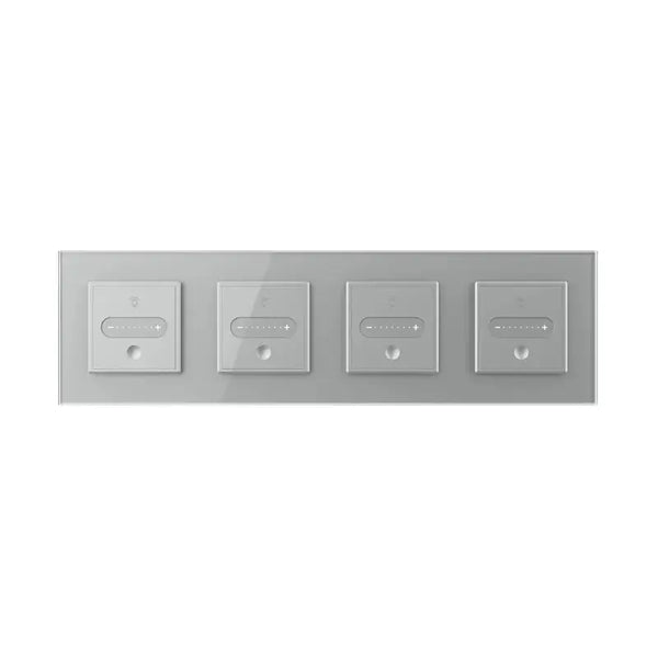 Livolo | Grijs | SR+SR+SR+SR | Slide-Dimmer | Wisselschakelaar | Smart Home Livolo Nederland B.V.