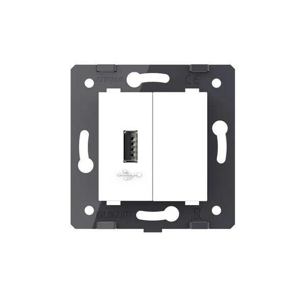 Livolo | Wit | SR | USB oplader | Blindplaat Livolo Nederland B.V.