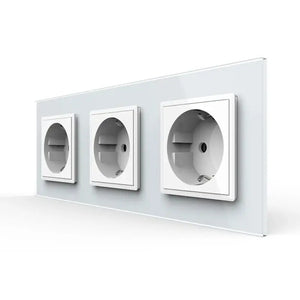 Livolo | Wit | SR+SR+SR | Wandcontactdoos Livolo Nederland B.V.