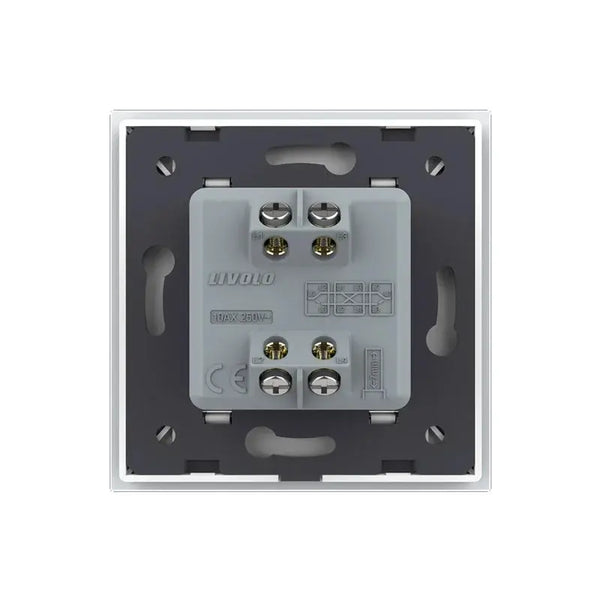 Livolo | Wit | 1 | Aan/Uit | Kruis | Wipschakelaar Livolo Nederland B.V.