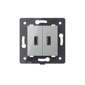 Livolo | Grijs | SR | USB oplader | USB oplader Livolo Nederland B.V.