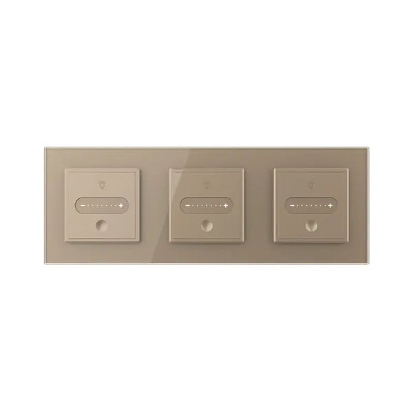 Livolo | Goud | SR+SR+SR | Slide-Dimmer | Smart Home Livolo Nederland B.V.