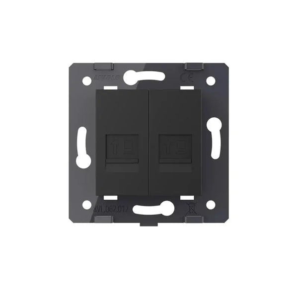 Livolo | Zwart | SR | Netwerk RJ45 Cat.6A | Netwerk RJ45 Cat.6A Livolo Nederland B.V.