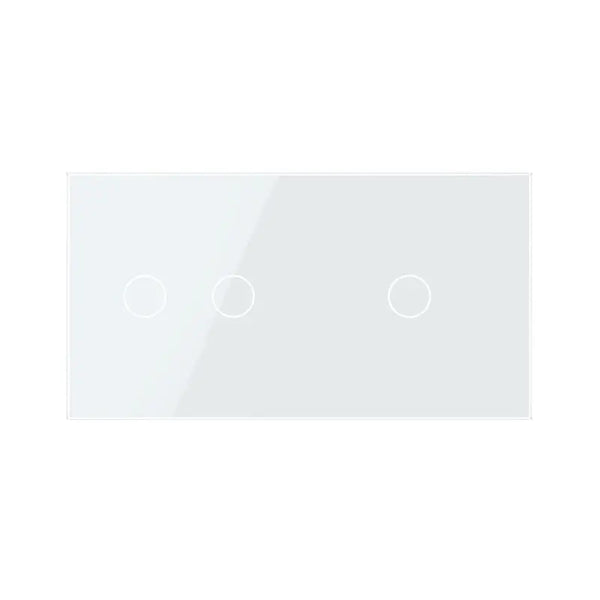 Zelf samenstellen | Wit | Afdekraam 2+1 Livolo Nederland B.V.