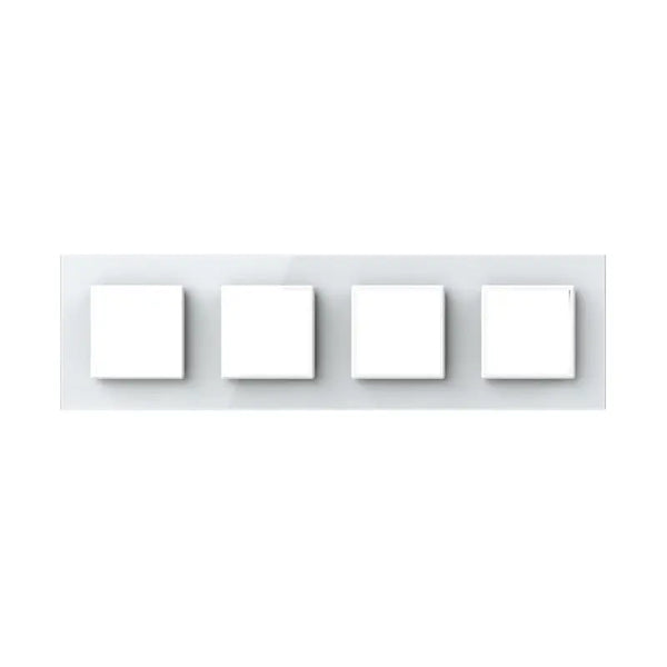 Livolo | Wit | SR+SR+SR+SR | Glasplaat Livolo Nederland B.V.