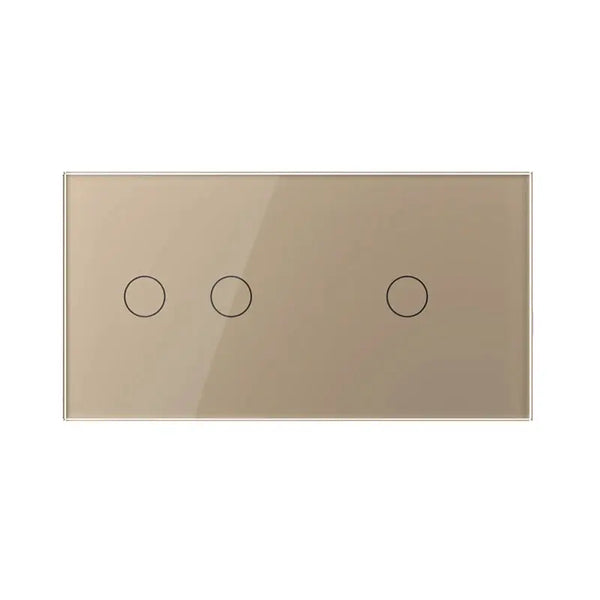 Livolo | Goud | 2+1 | Aan/Uit | Wisselschakelaar | Smart Home Livolo Nederland B.V.