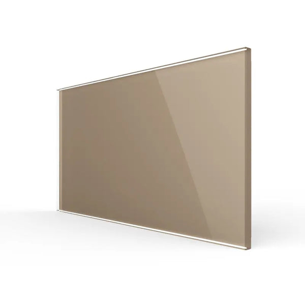 Livolo | Goud | 0+0 | Glasplaat | Blindplaat Livolo Nederland B.V.