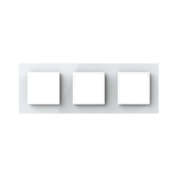 Livolo | Wit | SR+SR+SR | Glasplaat Livolo Nederland B.V.