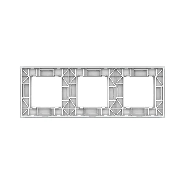 Livolo | Wit | SR+SR+SR | Glasplaat Livolo Nederland B.V.