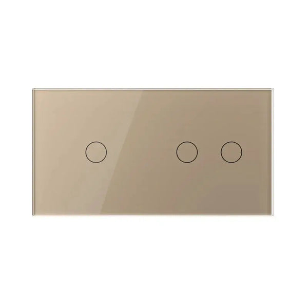 Livolo | Goud | 1+2 | Dimmer | Schakelaars Livolo Nederland B.V.