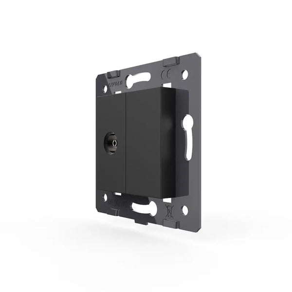 Livolo | Zwart | SR | TV - Female | Blindplaat Livolo Nederland B.V.