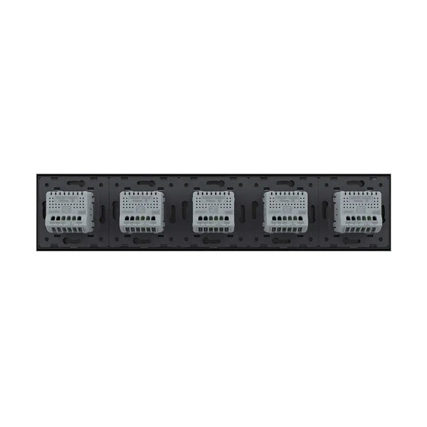 Livolo | Zwart | SR+SR+SR+SR+SR | Slide-Dimmer | Smart Home Livolo Nederland B.V.