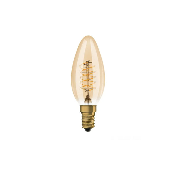 E14 | Warm-Wit | LED | Kaars Filament | Amber Livolo Nederland B.V.