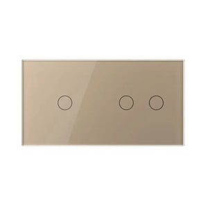 Livolo | Goud | 1+2 | Aan/Uit | 12 of 24V DC | Schakelaar Livolo Nederland B.V.